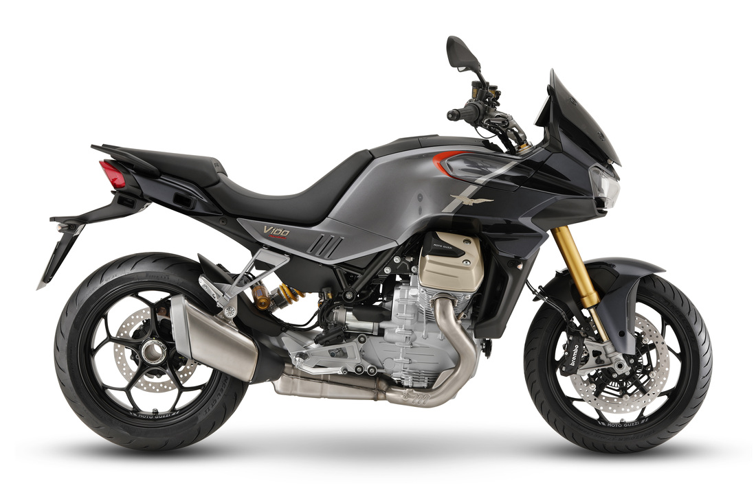 F&T Fahrzeug-Technik GmbH - Ihr Motorradhändler und Fachwerkstatt in Freital, Dresden, Sachsen und deutschlandweit - Moto Guzzi V100 Mandello S - Ansicht Seite rechts