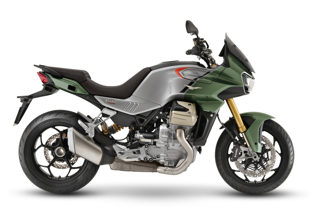 F&T Fahrzeug-Technik GmbH - Ihr Motorradhändler und Fachwerkstatt in Freital, Dresden, Sachsen und deutschlandweit - Moto Guzzi V100 - Ansicht Seite rechts